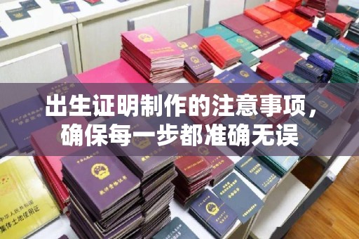 泸定出生证明制作的注意事项，确保每一步都准确无误